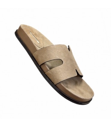SANDALIA PLANA PALA ERME,S M6414 ARENA
