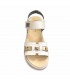 SANDALIA PIEL ANDANINES VAQUETILLA 261486-2 ORO LATE