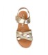 SANDALIA NIÑA OH MY SANDALS PLATAFORMA 6106 CHAMPAN COMBI