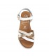 SANDALIA NIÑA OH MY SANDALS PLANA 6100 DUNA BLANCO