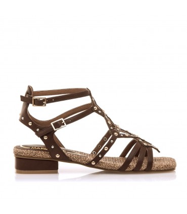 SANDALIA MARIA MARE TACHUELAS 68755 MARRON