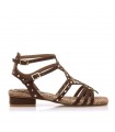 SANDALIA MARIA MARE TACHUELAS 68755 MARRON
