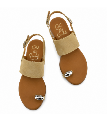 SANDALIA PLACA DEDO OH MY SANDALS 5862 SERRAJE ARENA