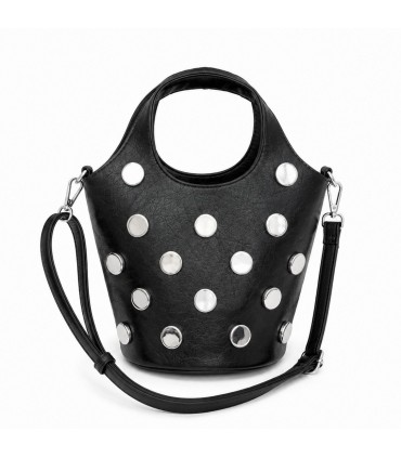 BOLSO BANDOLERA TACHUELAS MYJ6177 BLACK