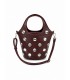 BOLSO BANDOLERA TACHUELAS MYJ6177 COFFEE