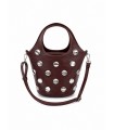BOLSO BANDOLERA TACHUELAS MYJ6177 COFFEE