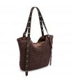 BOLSO CROCHET T88115 CHOCOLATE