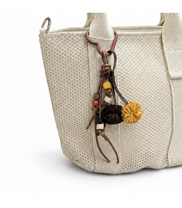 BOLSO BRILLO ASAS SY53531 GOLD