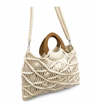 BOLSO ASA MADERA 9169 BEIGE