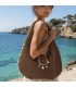 BOLSO RAFIA ASA 28988 CHOCOLATE