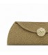 CARTERA RAFIA PLACA KMV309530 ORO