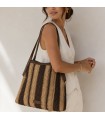 BOLSO RAFIA AXZZ260143-2 MARRON