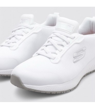 ZAPATILLA SKECHERS WORK SQUAD SR 77222EC BLANCO