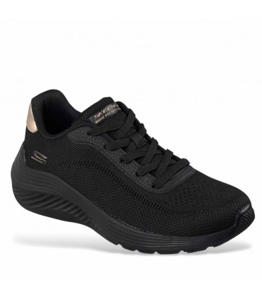 ZAPATILLA SKECHERS BOBS SQUADS WAVES 117679 NEGRO