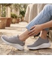 ZAPATILLA SKECHERS BOBS SQUADS WAVES 117679 GRAY