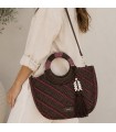 BOLSO RAFIA ASAS AXJW260194-2 CAFE