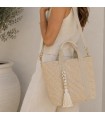 BOLSO RAFIA JYL67891 BEIGE