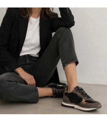 ZAPATILLA MUNICH SUNSET 68 NEGRO