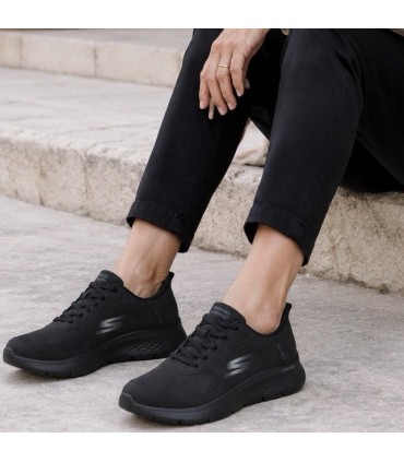 ZAPATILLA SKECHERS SLIP-INS CORDON ELASTICO 216326 BLACK