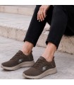 ZAPATILLA SKECHERS SLIP-INS CORDON ELASTICO GO WALK 216326 BROWN