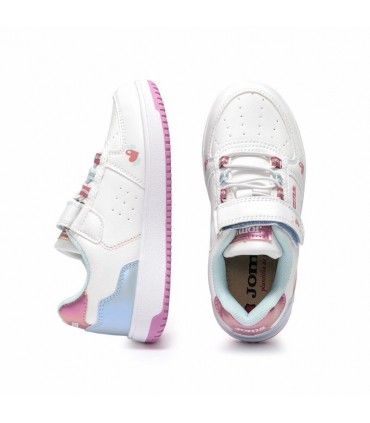ZAPATILLA JOMA NIÑA UNICORNIO PIPE JR 2602 BLANCO