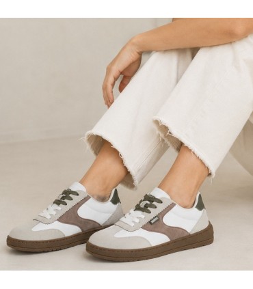ZAPATILLA RESPETUOSA MUSTANG FREE 60948 WHITE NUDE