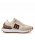 ZAPATILLA RETRO MUSTANG 60838 CREAM BURGUNDY