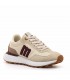 ZAPATILLA RETRO MUSTANG 60838 CREAM BURGUNDY