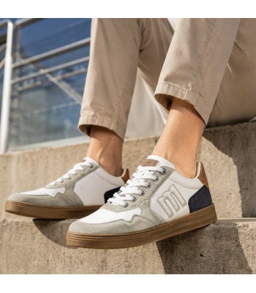 ZAPATILLA CHICO MUSTANG 84823 POLIPIEL WHITE