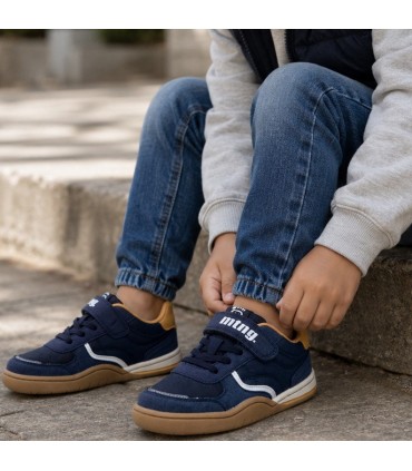 ZAPATILLA MUSTANG RESPETUOSA 49096 NAVY MUSTARD