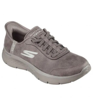 ZAPATILLA SKECHERS SLIP-INS CORDON ELASTICO GO WALK 124837 BROWN