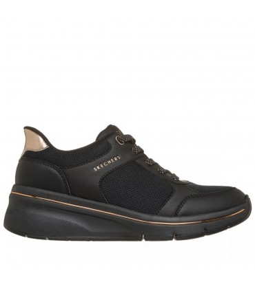 ZAPATILLA SKECHERS SLIP-INS CORDON ELASTICO 190366 BLACK