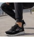 ZAPATILLA SKECHERS MEMORY FOAM 52635  BLACK GRAY