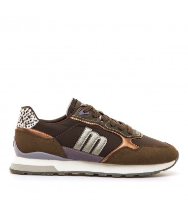 ZAPATILLA MUSTANG CHOCOLATE PRINT 60113 COPPER