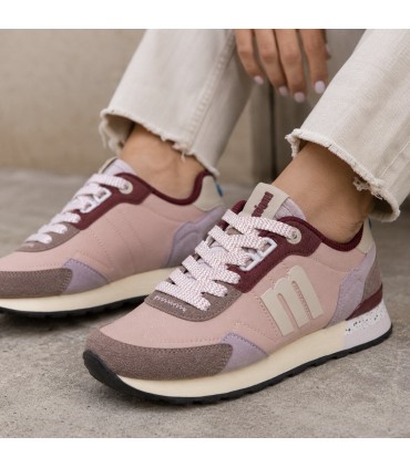 ZAPATILLA MUSTANG  60026 NUDE BURGUNDY