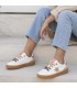ZAPATILLA  MUSTANG ESTRELLAS 40072 WHITE GLITTER