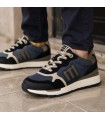 ZAPATILLA MUSTANG CASUAL CORDONES 49111 NAVY GREEN