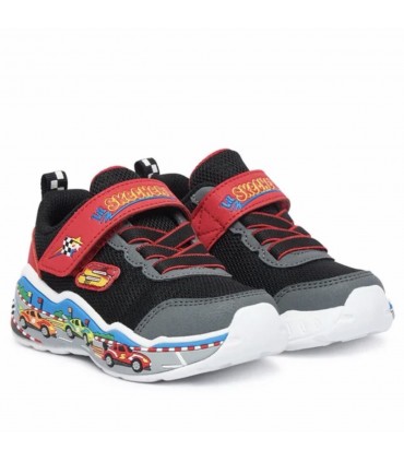 ZAPATILLA SKECHERS COCHES 407312N BLACK RED