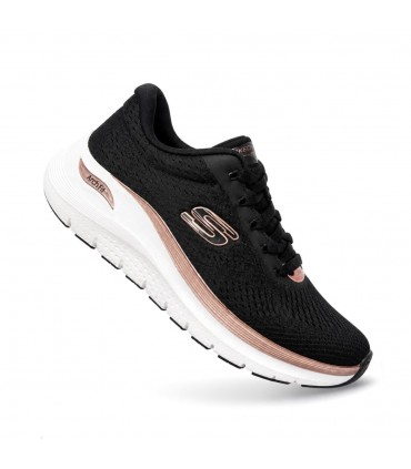 ZAPATILLA SKECHERS ARCH FIT 150067 BLACK ROSE GOLD