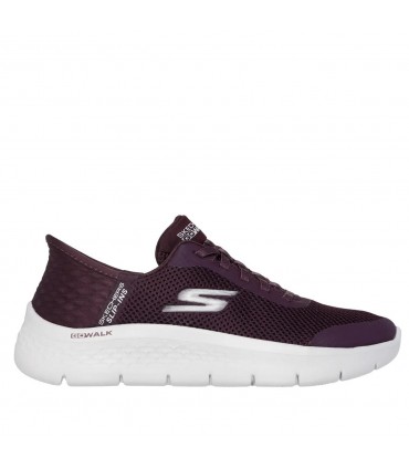 ZAPATILLA SKECHERS SLIP-INS GO WALK FLEX 124836 BURGUNDY