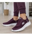 ZAPATILLA SKECHERS SLIP-INS GO WALK FLEX 124836 BURGUNDY