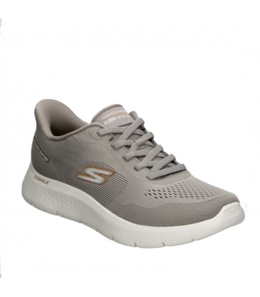 ZAPATILLA SKECHERS SLIP-INS GO WALK FLEX 216924 TAUPE