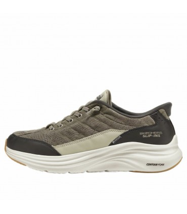 ZAPATILLA SKECHERS SLIP-INS COZY FIT 232618 OLIVE