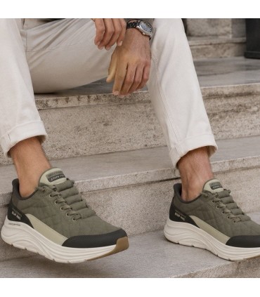 ZAPATILLA SKECHERS SLIP-INS COZY FIT 232618 OLIVE