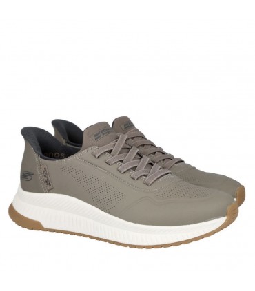 ZAPATILLA SKECHERS SLIP-INS BOBS 118424 TAUPE
