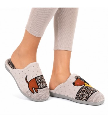 ZAPATILLA DEVALVERDE 1211 GRIS PERRITO