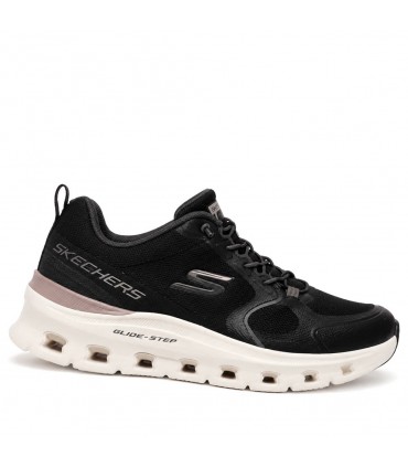 ZAPATILLA SKECHERS GLIDE STEP 150484 BLACK COOL DRIFT