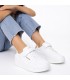 ZAPATILLA LEVIS MAVERICK WHITE LT GOLD 0199