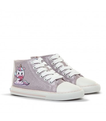 ZAPATILLA  RESPETUOSA LUCES NIÑA MUSTANG 49107 ROSA