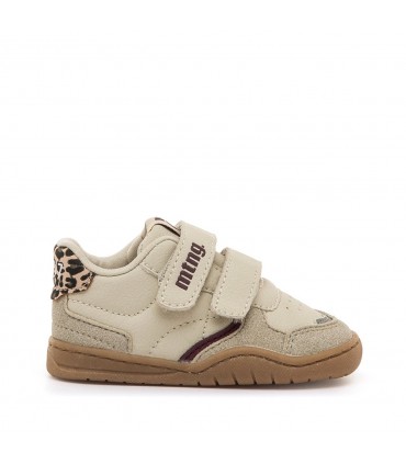 ZAPATILLA MUSTANG RESPETUOSA 49092 CREAM LEOPARDO